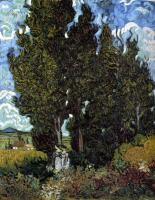 Gogh, Vincent van - Cypresses